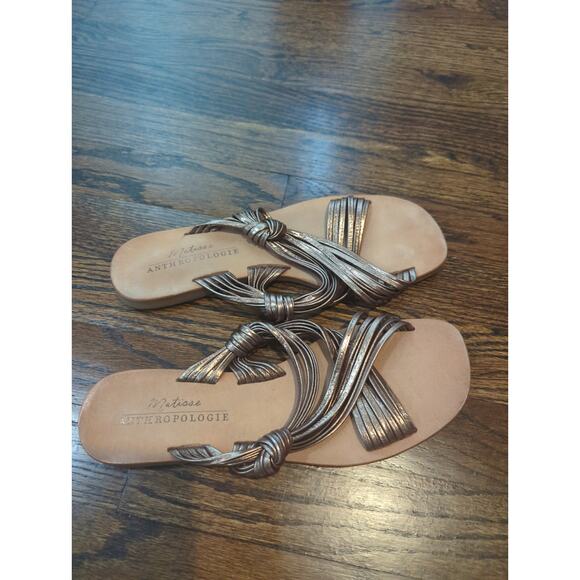 Matisse Anthropologie Majestic Bronze Sandals - Picture 2 of 4